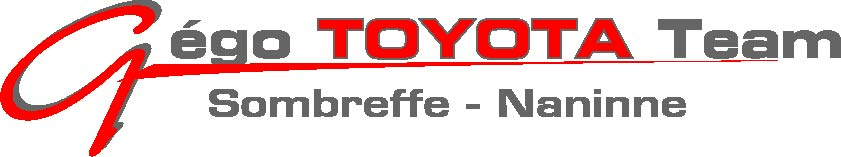 Notre partenaire historique, concessionnaire Toyota GEGO à Sombreffe et Naninne